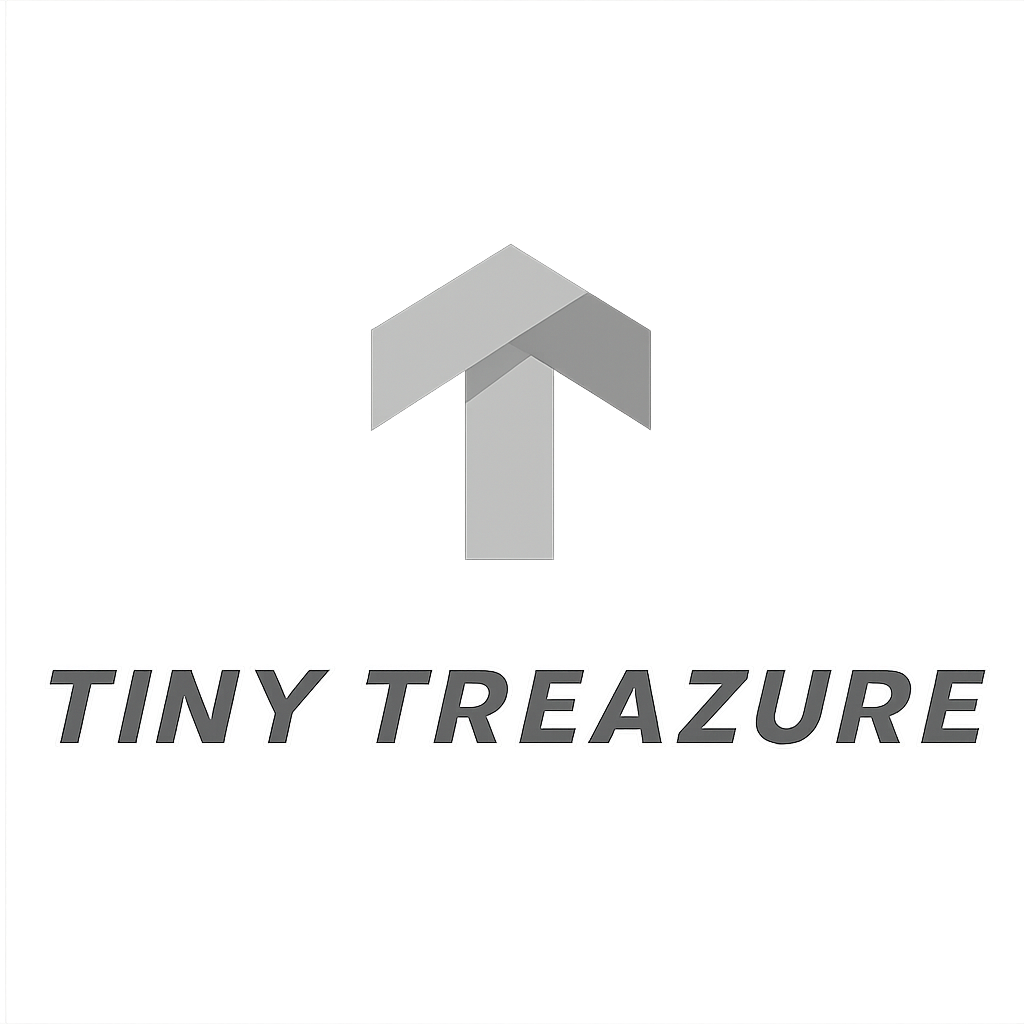Tiny Treazure - Logo sklepu z zabawkami